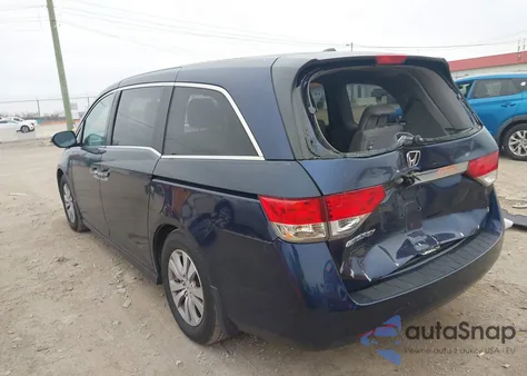 2014 Honda Odyssey Ex-L from USA, damaged, VIN 5FNRL5H68EB138687